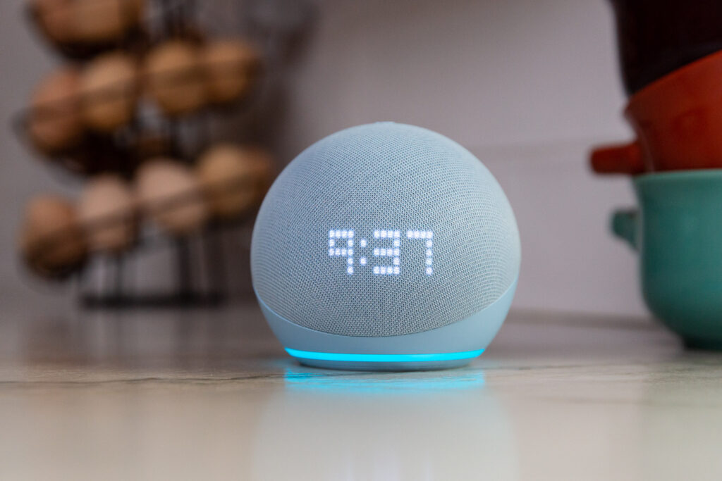 Amazon Echo Dot or Google Home Mini