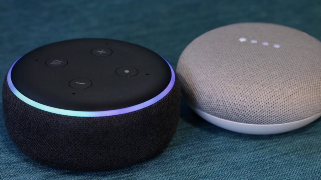 Amazon Echo Dot or Google Home Mini