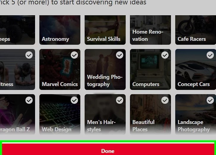 Pinterest Ads Text Overlaying