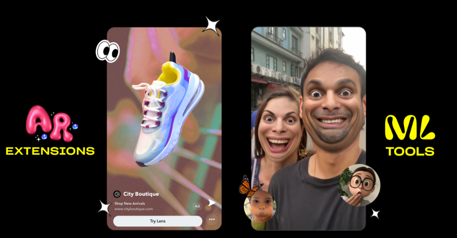 New snapchat features